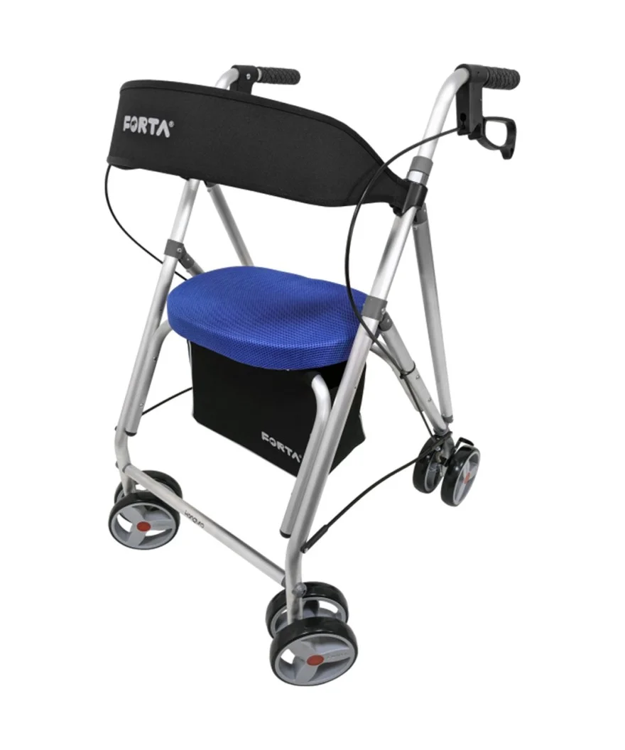 Andador rollator plegable